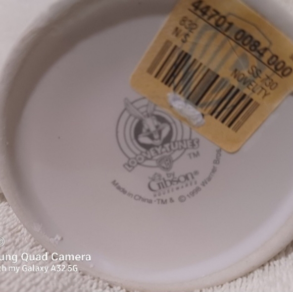 Vintage Looney tunes screaming taz coffee mug - Picture 8 of 8